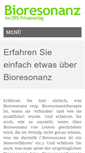 Mobile Screenshot of bioresonanz.net